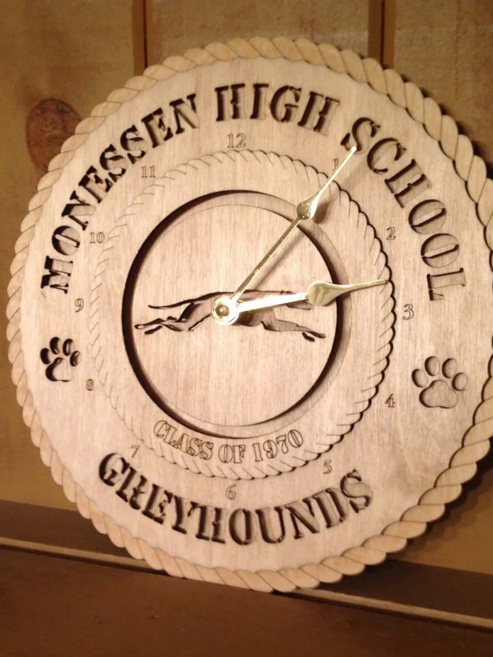School /University Clock Graduation Gift